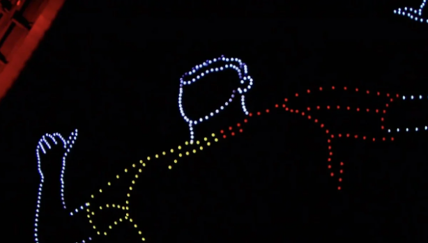 Ali Sami Yen'de drone şov