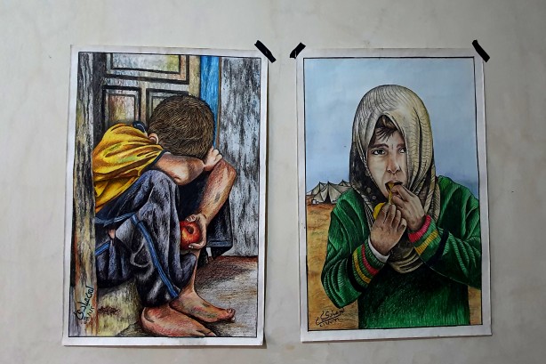 Foto - Alıkonulan kadınlar Esed'in zindanlarında yaşadıklarını resmetti