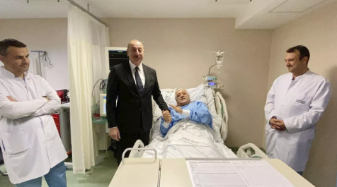 Foto - Aliyev hastaneye geldi! Kaza geçiren Binali Yıldırım'dan ilk görüntüler