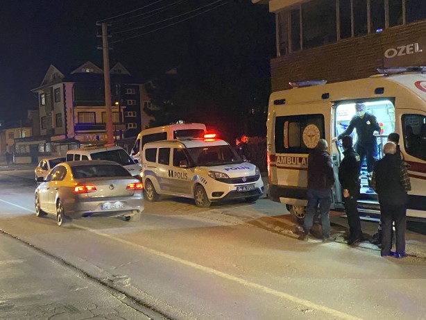 Alkol içerken yere düşen sigarası yangın çıkardı!