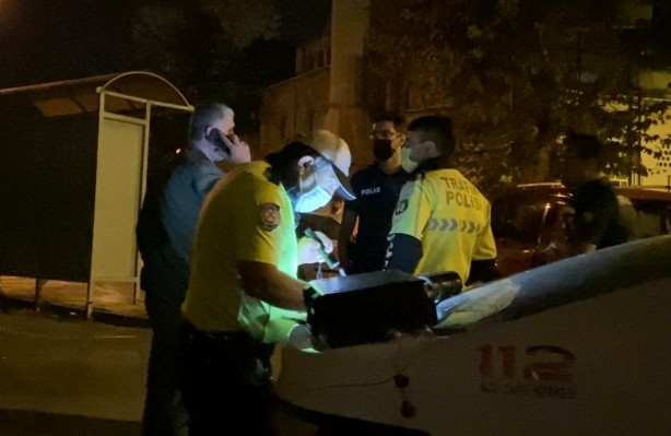 Foto - Alkollü sürücü polisi çileden çıkarttı: Hadi beni kelepçele