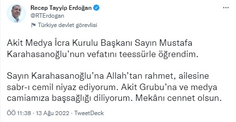 Foto - Allah hepinizden razı olsun! Mustafa Karahasanoğlu ağabey unutulmadı