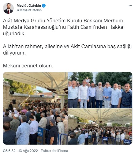 Foto - Allah hepinizden razı olsun! Mustafa Karahasanoğlu ağabey unutulmadı