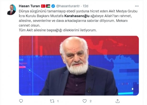 Foto - Allah hepinizden razı olsun! Mustafa Karahasanoğlu ağabey unutulmadı