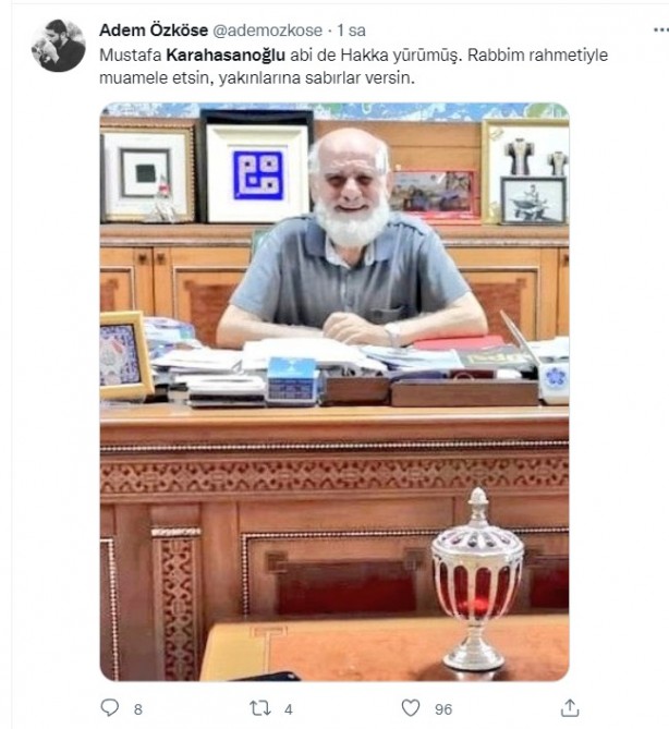 Foto - Allah hepinizden razı olsun! Mustafa Karahasanoğlu ağabey unutulmadı