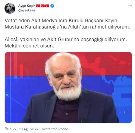 Foto - Allah hepinizden razı olsun! Mustafa Karahasanoğlu ağabey unutulmadı