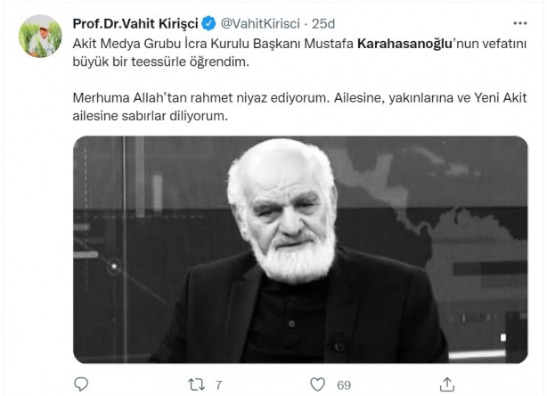 Foto - Allah hepinizden razı olsun! Mustafa Karahasanoğlu ağabey unutulmadı