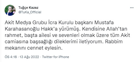 Foto - Allah hepinizden razı olsun! Mustafa Karahasanoğlu ağabey unutulmadı