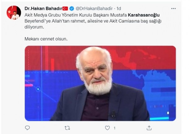 Foto - Allah hepinizden razı olsun! Mustafa Karahasanoğlu ağabey unutulmadı