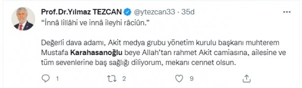Foto - Allah hepinizden razı olsun! Mustafa Karahasanoğlu ağabey unutulmadı