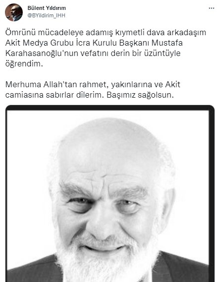 Foto - Allah hepinizden razı olsun! Mustafa Karahasanoğlu ağabey unutulmadı