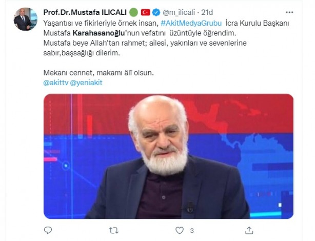 Foto - Allah hepinizden razı olsun! Mustafa Karahasanoğlu ağabey unutulmadı