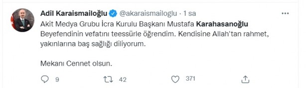 Foto - Allah hepinizden razı olsun! Mustafa Karahasanoğlu ağabey unutulmadı