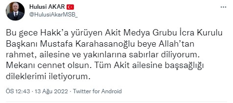 Foto - Allah hepinizden razı olsun! Mustafa Karahasanoğlu ağabey unutulmadı