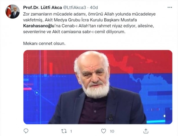 Foto - Allah hepinizden razı olsun! Mustafa Karahasanoğlu ağabey unutulmadı