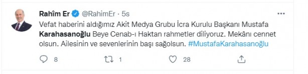 Foto - Allah hepinizden razı olsun! Mustafa Karahasanoğlu ağabey unutulmadı