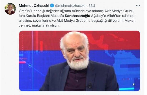 Foto - Allah hepinizden razı olsun! Mustafa Karahasanoğlu ağabey unutulmadı