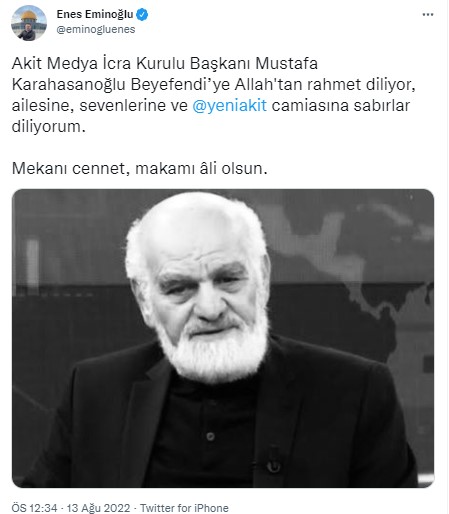 Foto - Allah hepinizden razı olsun! Mustafa Karahasanoğlu ağabey unutulmadı