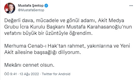 Foto - Allah hepinizden razı olsun! Mustafa Karahasanoğlu ağabey unutulmadı