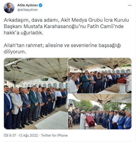 Foto - Allah hepinizden razı olsun! Mustafa Karahasanoğlu ağabey unutulmadı
