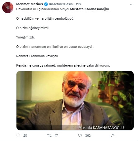 Foto - Allah hepinizden razı olsun! Mustafa Karahasanoğlu ağabey unutulmadı