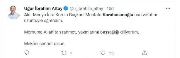 Foto - Allah hepinizden razı olsun! Mustafa Karahasanoğlu ağabey unutulmadı
