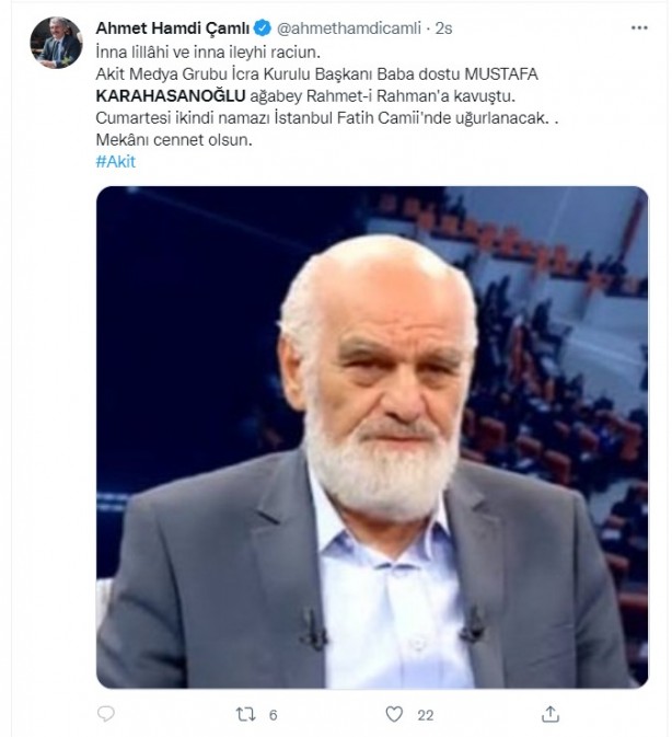 Foto - Allah hepinizden razı olsun! Mustafa Karahasanoğlu ağabey unutulmadı