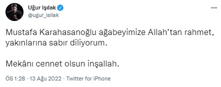 Foto - Allah hepinizden razı olsun! Mustafa Karahasanoğlu ağabey unutulmadı