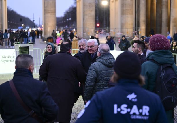 Foto - Alman cumhurbaşkanı: Sizi yalnız bırakmayacağız