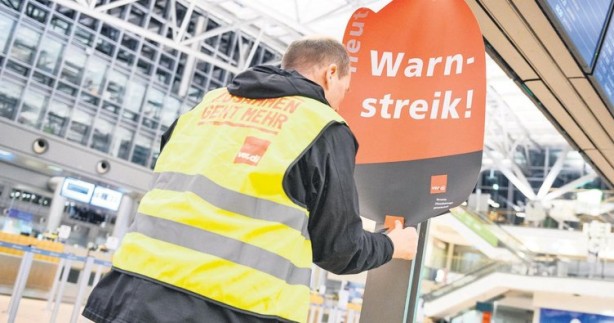 Almanya havalimanları durma noktasına geldi! Grevler devam ediyor