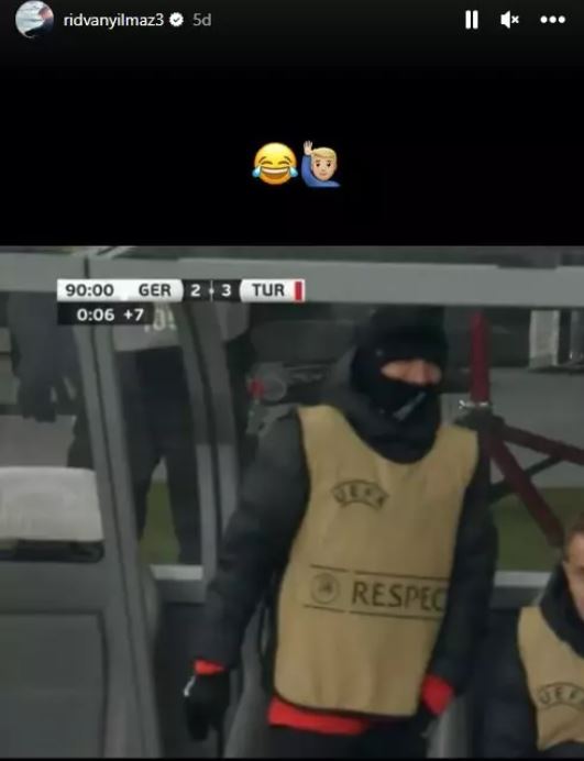 Foto - Almanya-Türkiye maçında çok konuşuldu! Gizemli isim tespit edildi