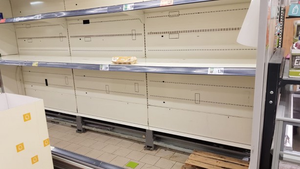 Foto - Almanya’da virüs sonrası son durum! Marketlere daldılar