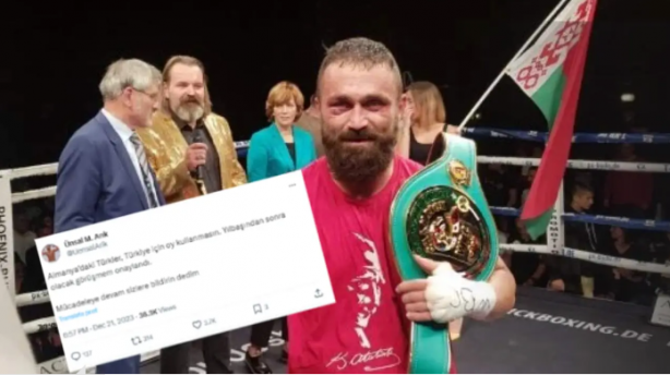 "Almanya'daki Türkler, Türkiye için oy kullanmasın" diye başvuru yapmıştı! Sözde Türk boksör skandal gelişmeyi duyurdu