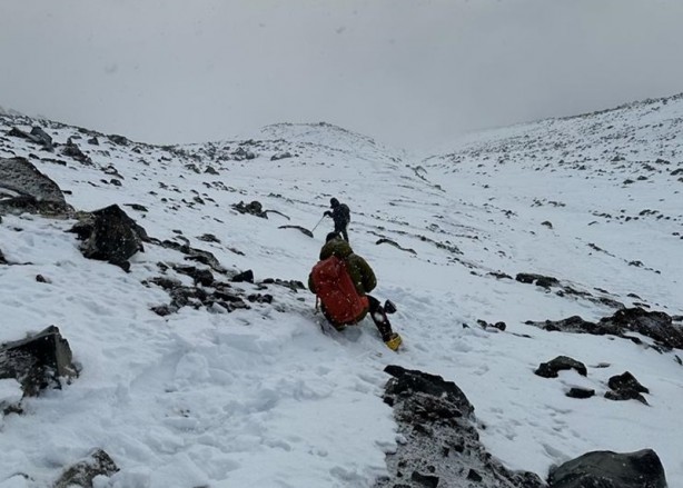 Foto - Almanya'dan gelen dağcı, 1 haftada Ağrı Dağı'na tırmanabildi
