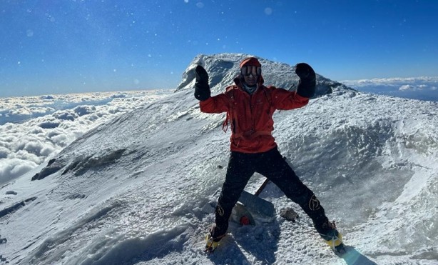 Foto - Almanya'dan gelen dağcı, 1 haftada Ağrı Dağı'na tırmanabildi