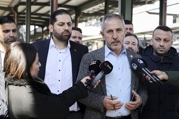 Foto - Almanya'dan gelen yardım treni İstanbul'a ulaştı