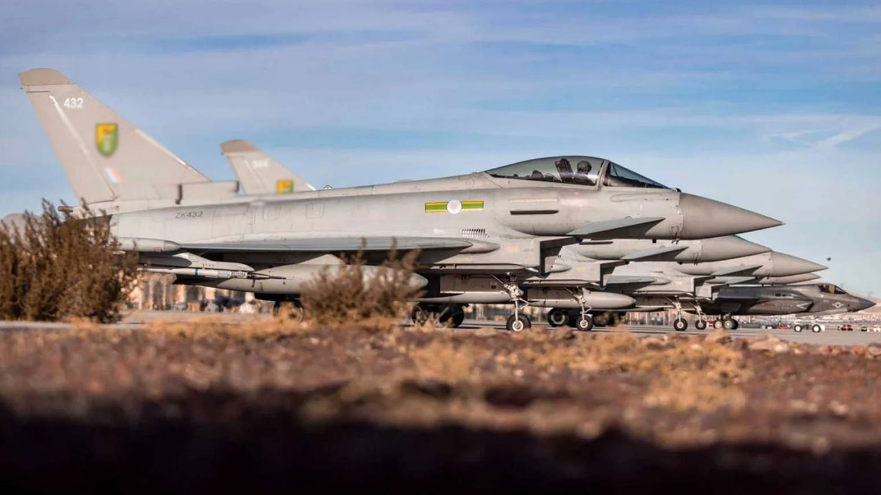 Foto - Almanya'dan Türkiye için çileden çıkartan Eurofighter Typhoon çıkışı