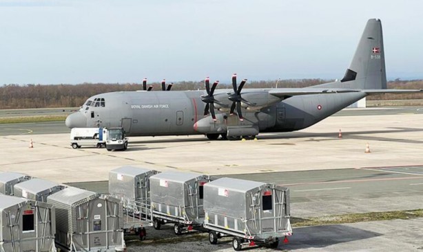 Foto - Almanya’dan yardım taşıyan NATO uçağı İncirlik’te