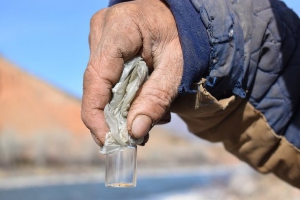 Foto - Altın fışkırıyor! Köylüler günde 500 gram altın çıkarıyor