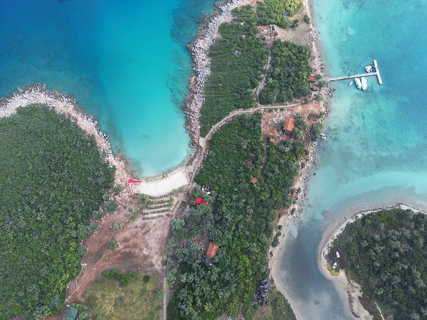 Foto - Altın sarısı kumuyla meşhur Sedir Adası