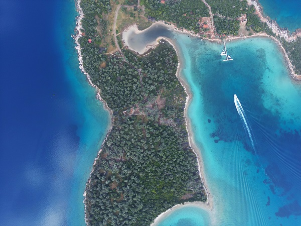 Foto - Altın sarısı kumuyla meşhur Sedir Adası