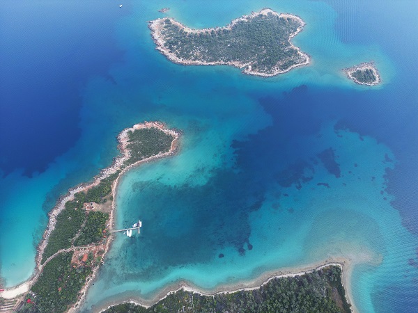 Foto - Altın sarısı kumuyla meşhur Sedir Adası