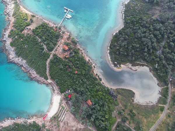 Foto - Altın sarısı kumuyla meşhur Sedir Adası