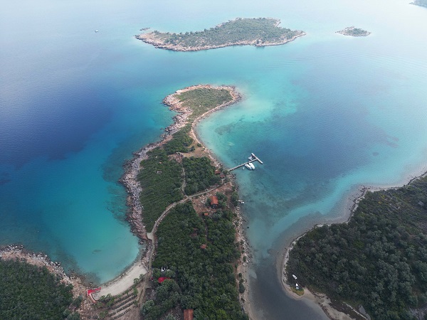 Foto - Altın sarısı kumuyla meşhur Sedir Adası