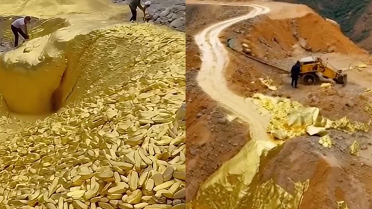 'Altın yatakları orada gizleniyor' diyerek açık adres verdiler! Gidilirse oluk oluk altın aktığını görecekler