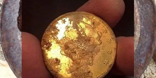 Foto - Altından kat kat daha kıymetli! ABD ülkesinde köpek gezdirirken buldu! Hazine yaklaşık 19. yüzyıla ait 