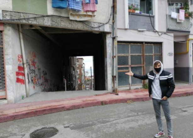 Foto - Altından yol geçen 5 katlı bina görenleri hayrete düşürüyor