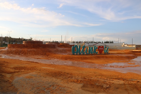 Foto - Altınkale traverterlerinin son hali... Sivas'ın altını solmaya başladı