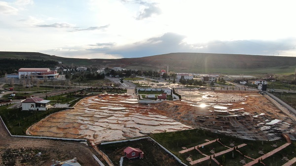 Foto - Altınkale traverterlerinin son hali... Sivas'ın altını solmaya başladı