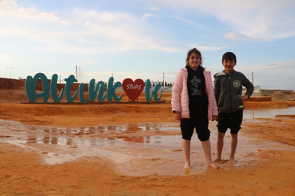 Foto - Altınkale traverterlerinin son hali... Sivas'ın altını solmaya başladı